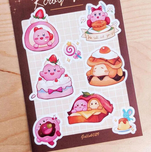 sticker sheet